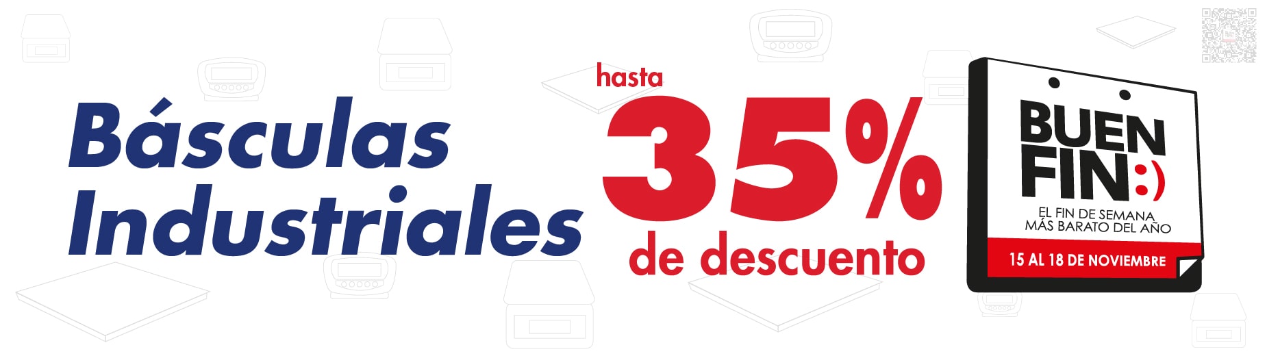 Básculas industriales hasta 35% de descuento